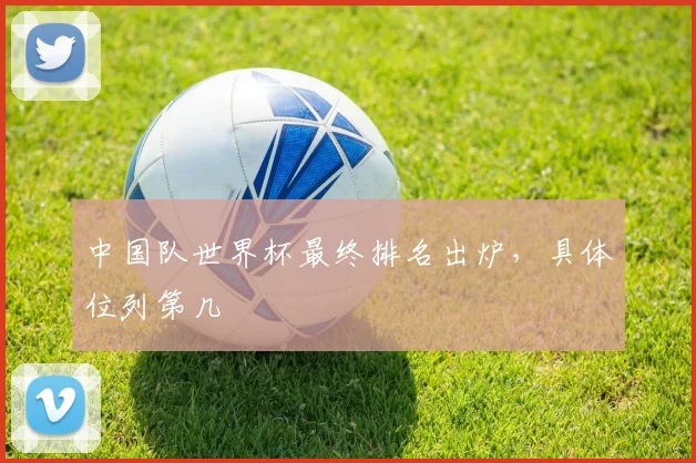 中国队世界杯最终排名出炉，具体位列第几